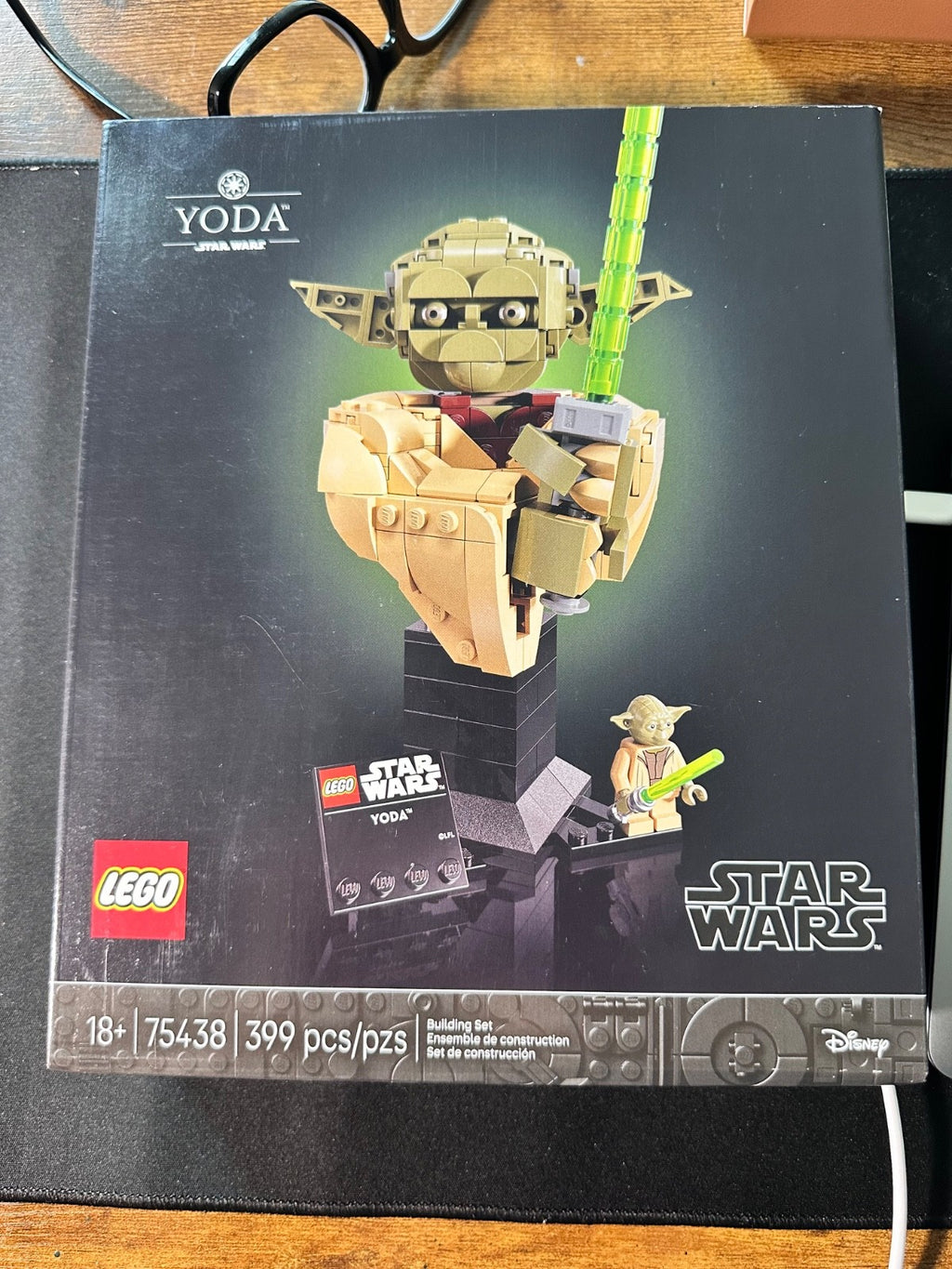 Disney Star Wars Yoda Lego set NIB Sealed Bust Collection No. 75438 Brand New