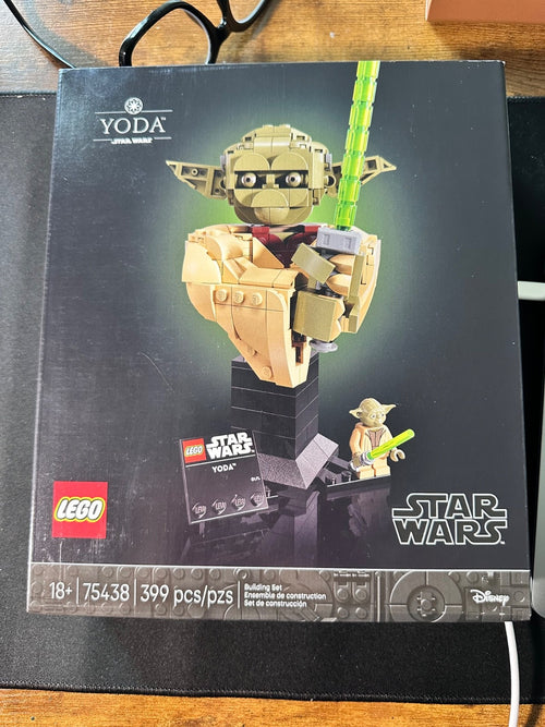 Disney Star Wars Yoda Lego set NIB Sealed Bust Collection No. 75438 Brand New