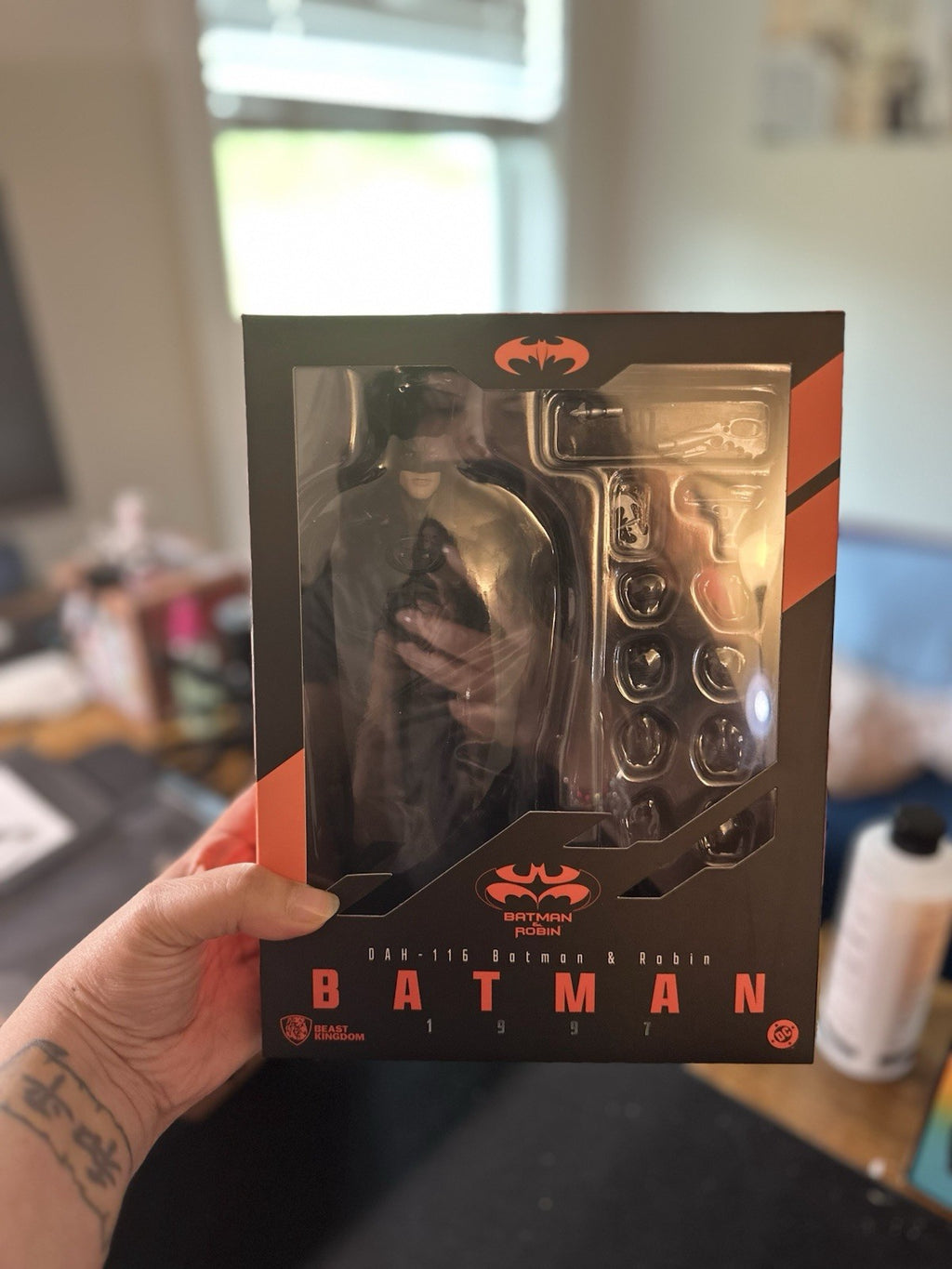Batman Action Figure - Beast Kingdom - DAH-116 Batman - W/Accessories - NEW
