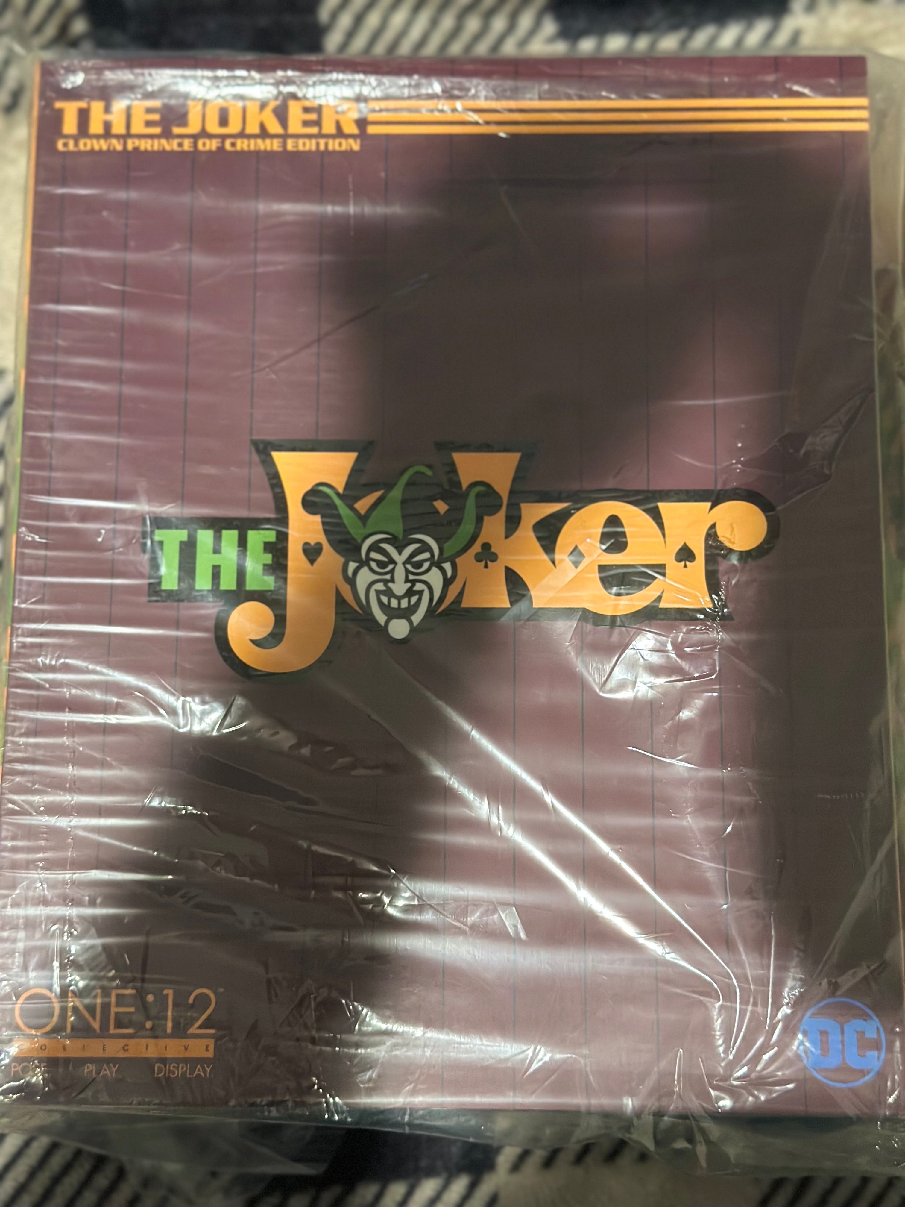 Mezco One:12 Joker Clown Prince of Crime DC Figure NIB Sealed