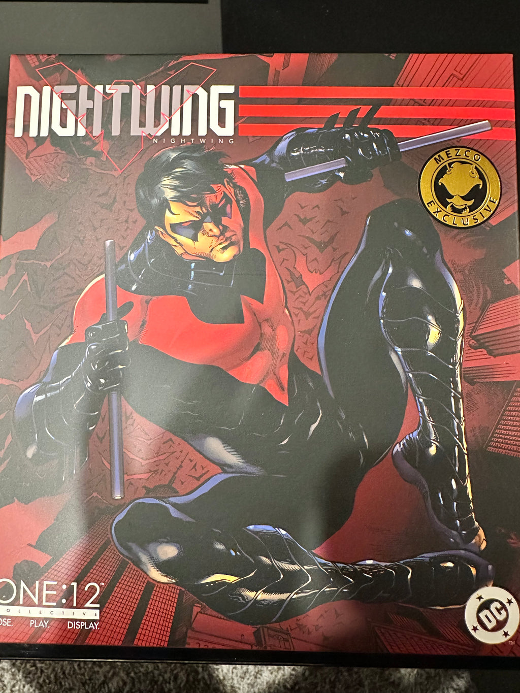 Mezco One:12 Collective DC Nightwing 52 SDCC 2025 Exclusive Action Figure NIB Complete