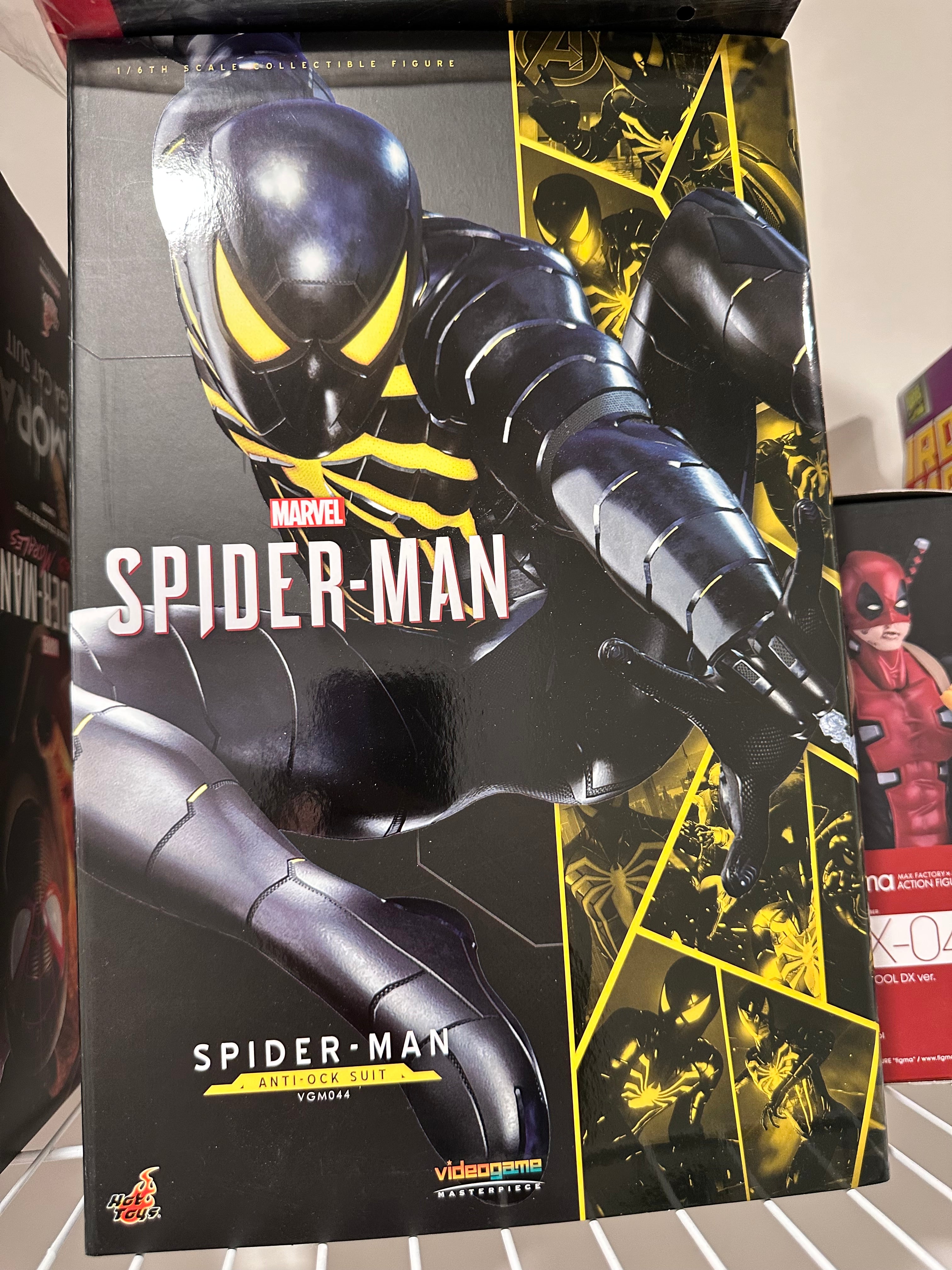 Hot Toys Spider-Man Anti-Ock Suit VGM044 1/6 Marvel Game Complete Figure