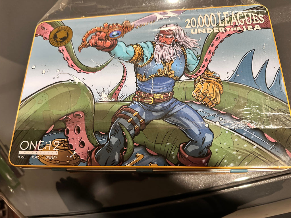 Mezco One:12 Collective Rumble Society Captain Nemo 6” Figure NIB Open Complete