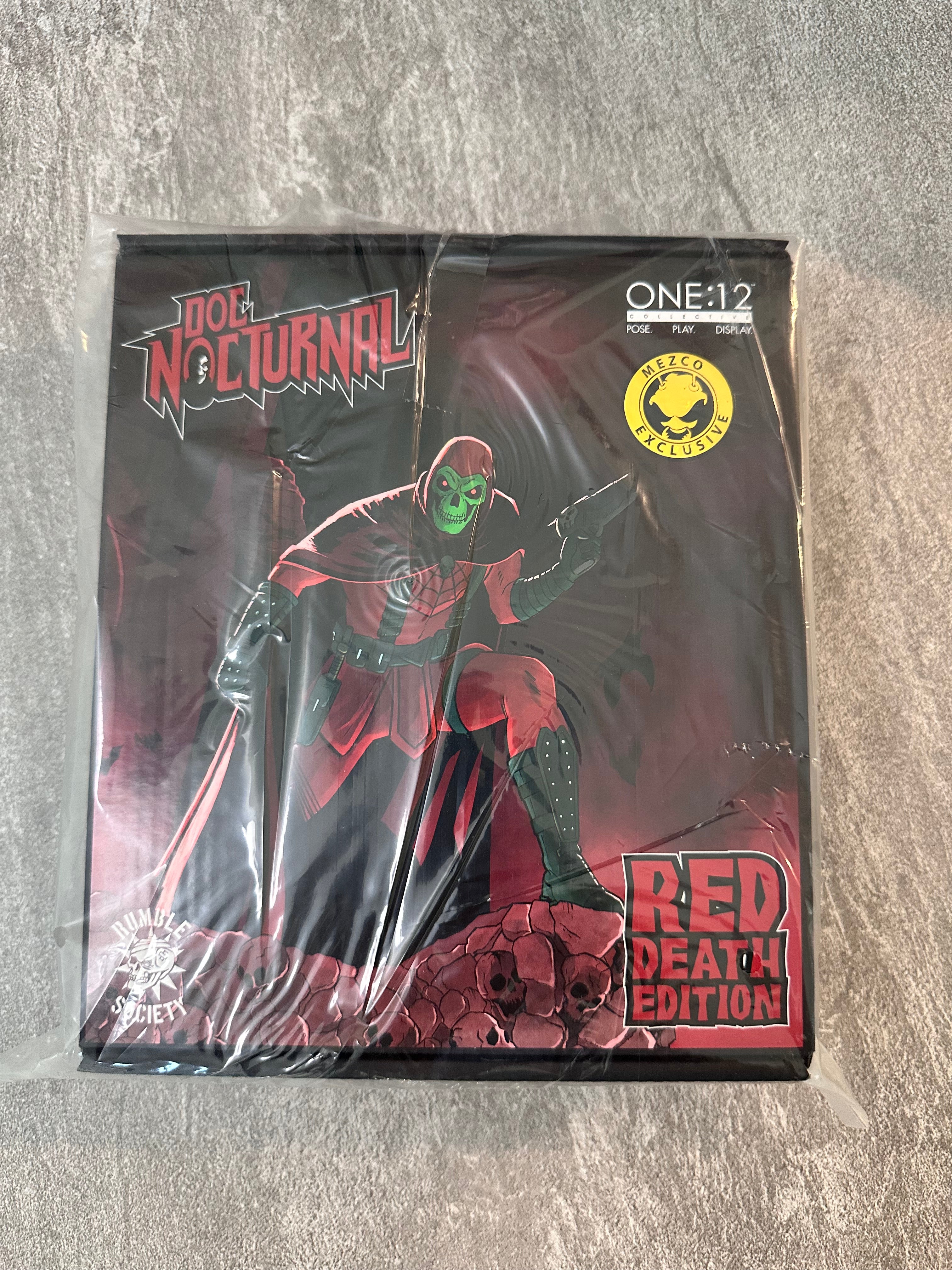 Mezco One:12 Collective Doc Nocturnal Red Death Edition Exclusive Sealed NIB