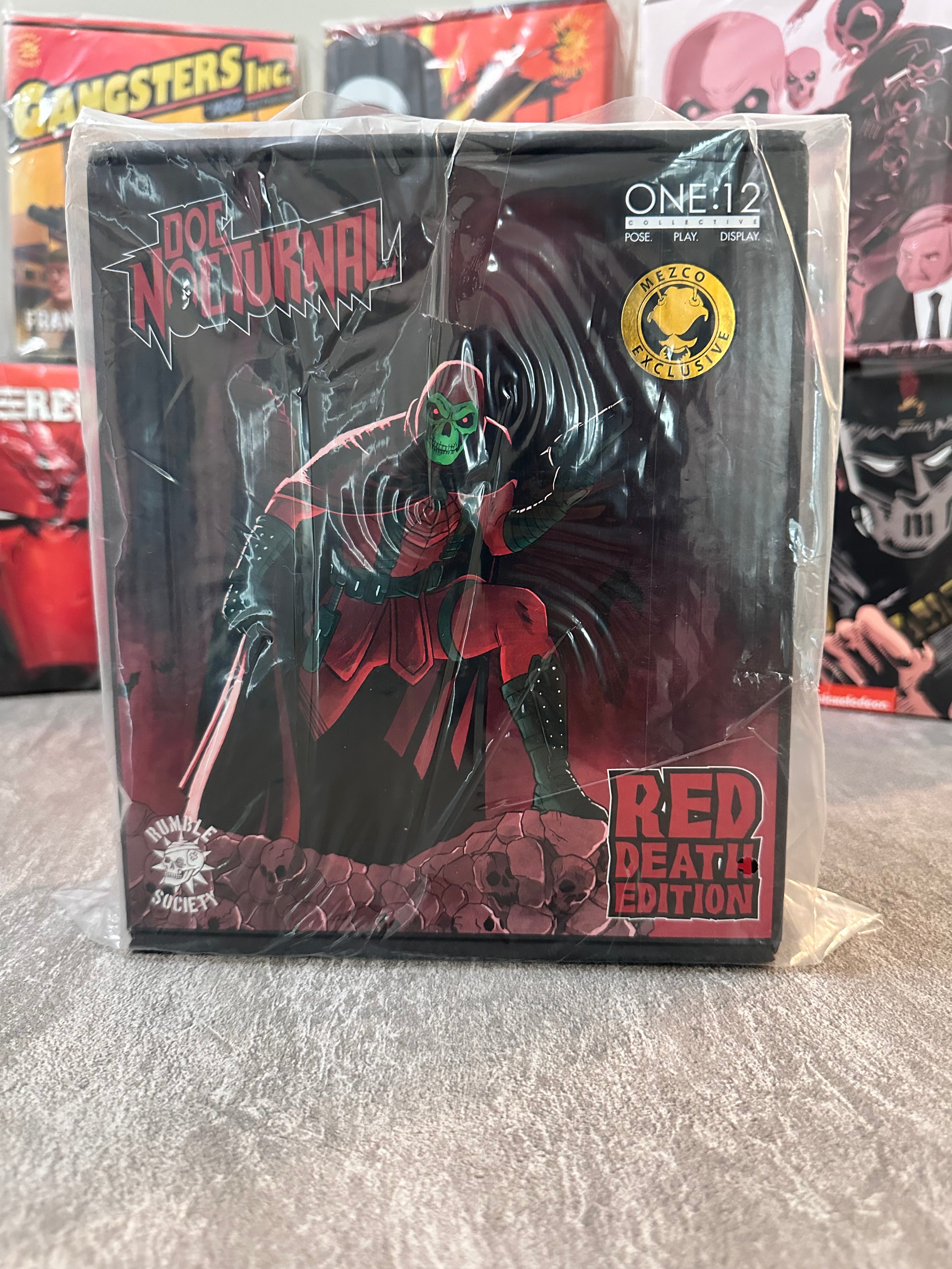 Mezco One:12 Collective Doc Nocturnal Red Death Edition Exclusive Sealed NIB