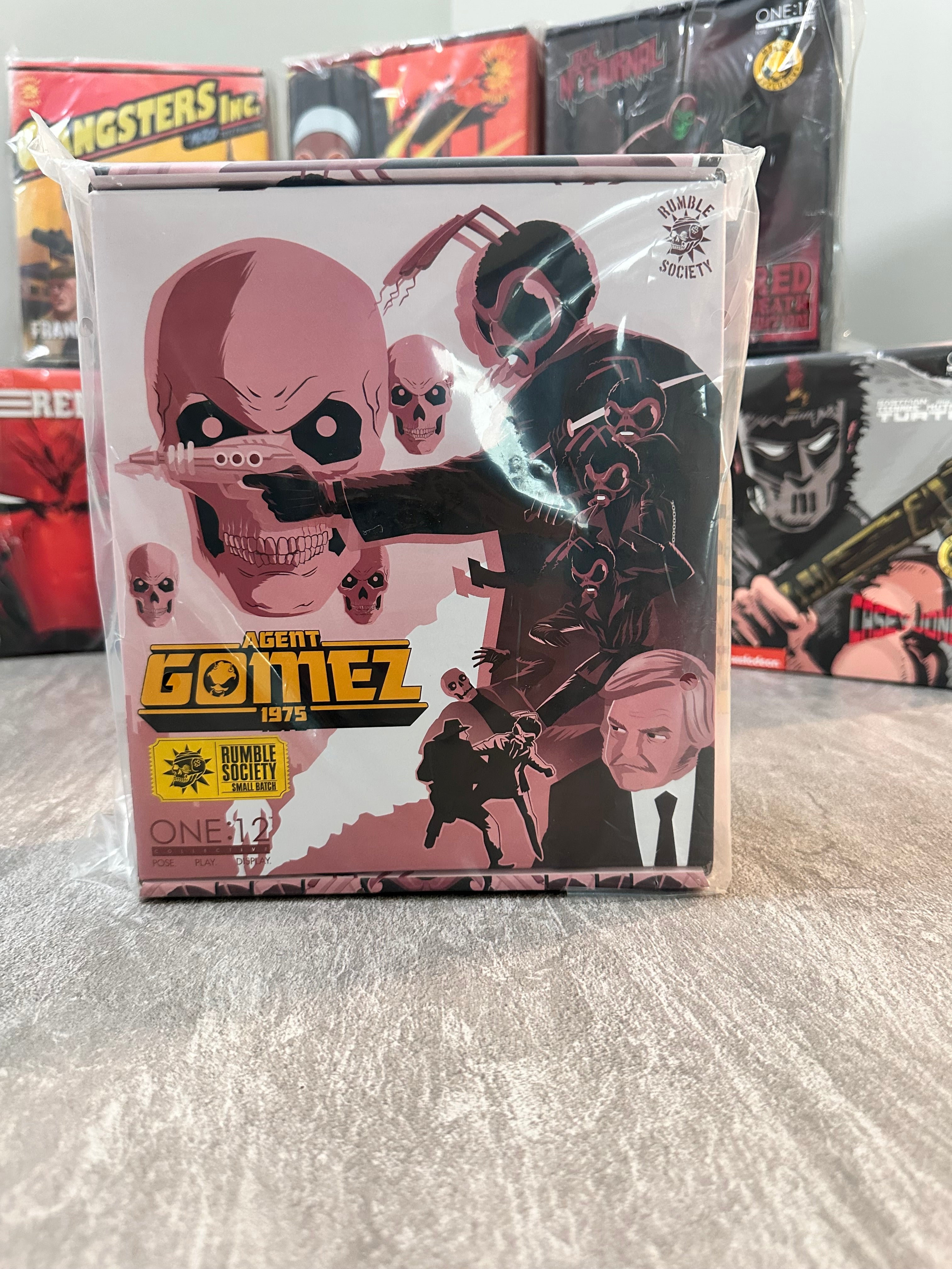 Mezco One:12 Collective Rumble Society Gomez Back the F'ed Remix Sealed NIB Rare