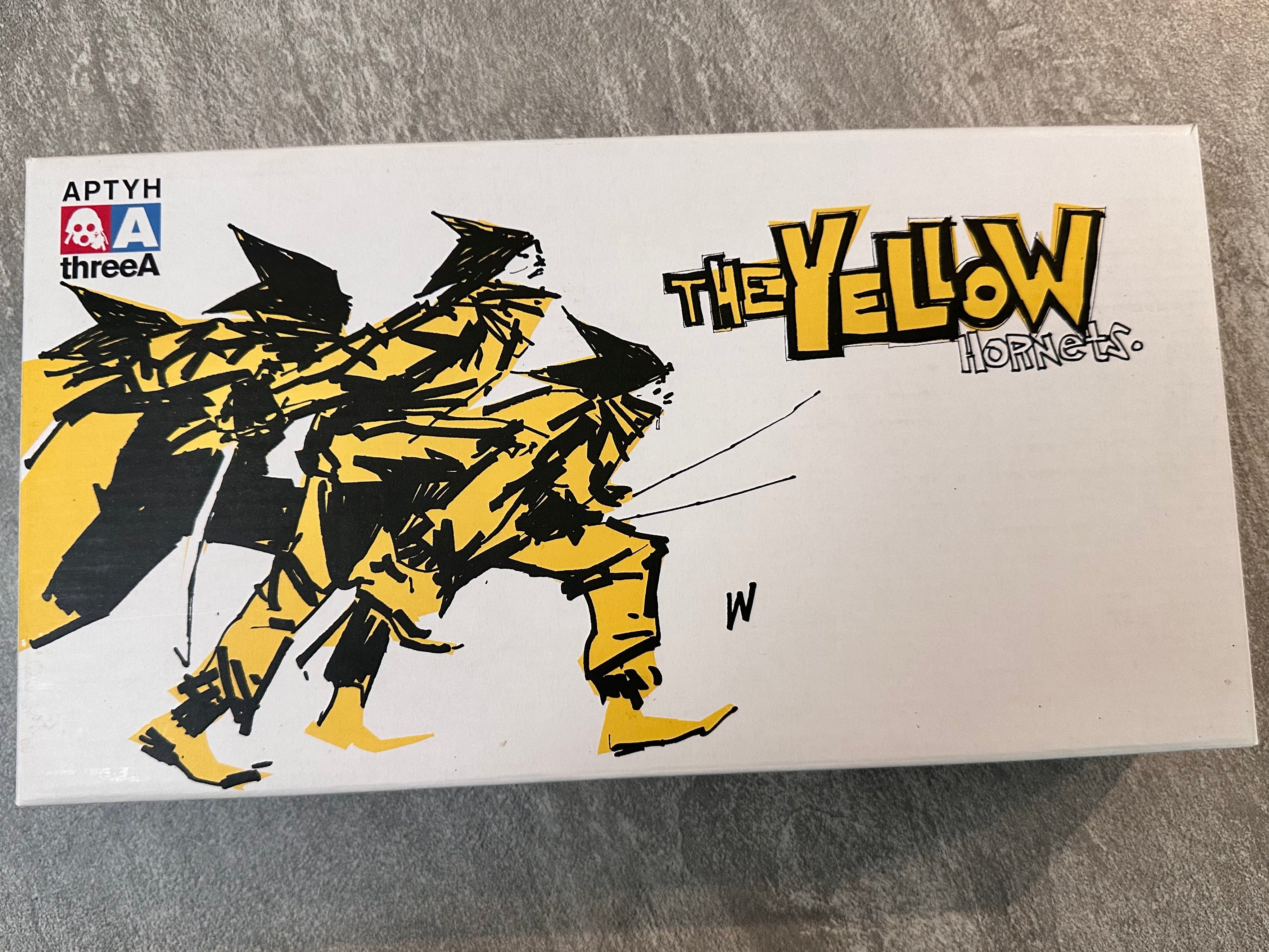 ThreeA Action Portable Yellow Hornets TYH 4 Pack SDCC 2011 Exclusive 1/12 Open