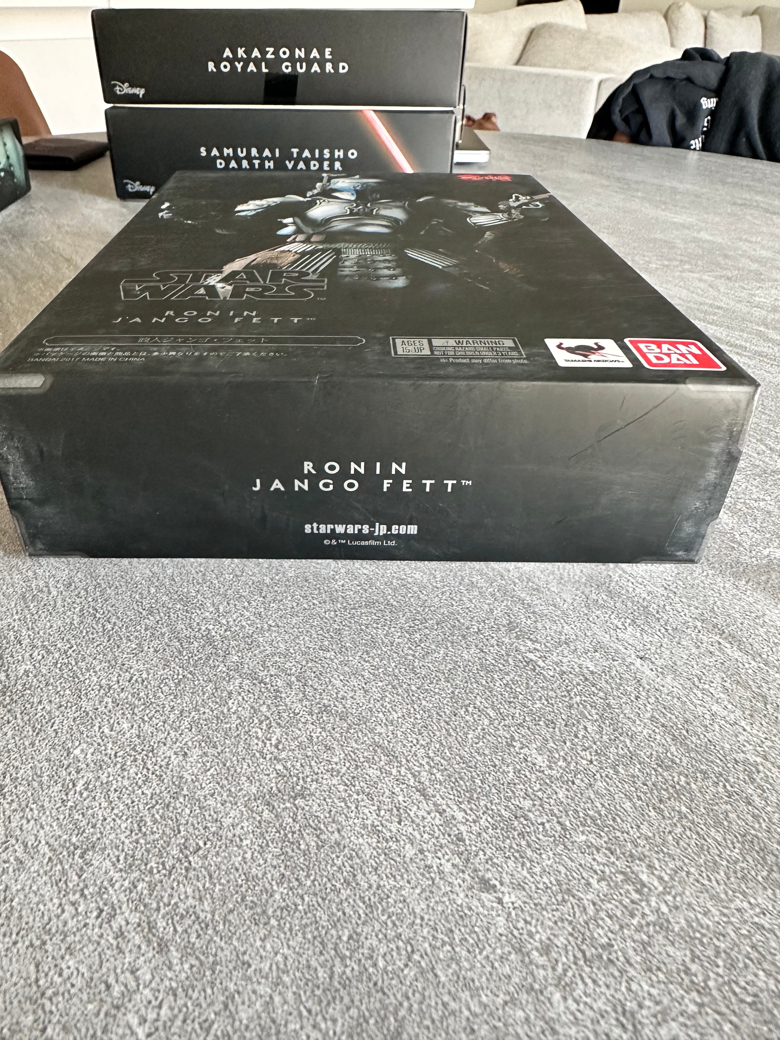 Bandai Movie Realization Ronin Jango Fett Star Wars Samurai Figure Complete Open