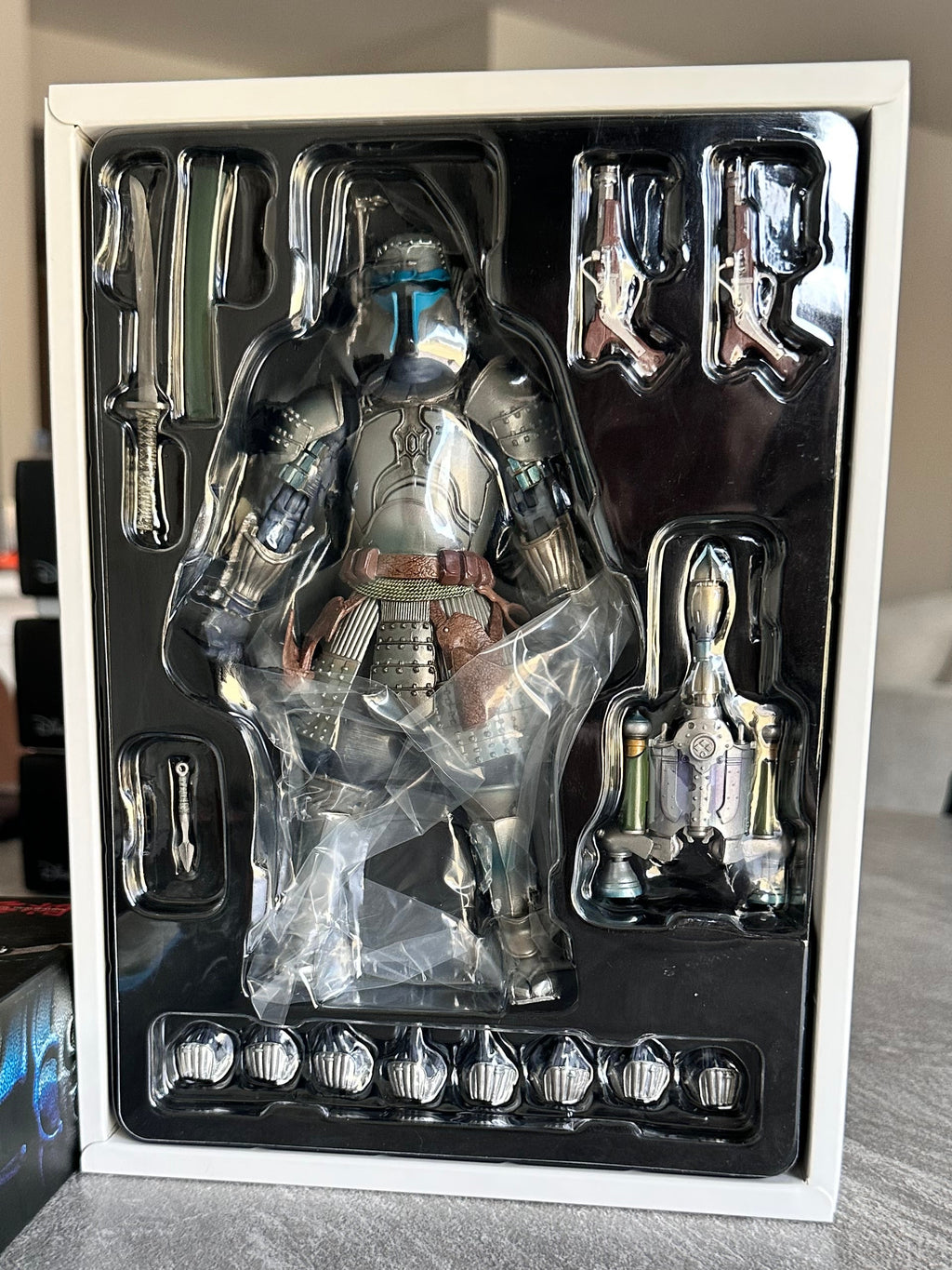 Bandai Movie Realization Ronin Jango Fett Star Wars Samurai Figure Complete Open