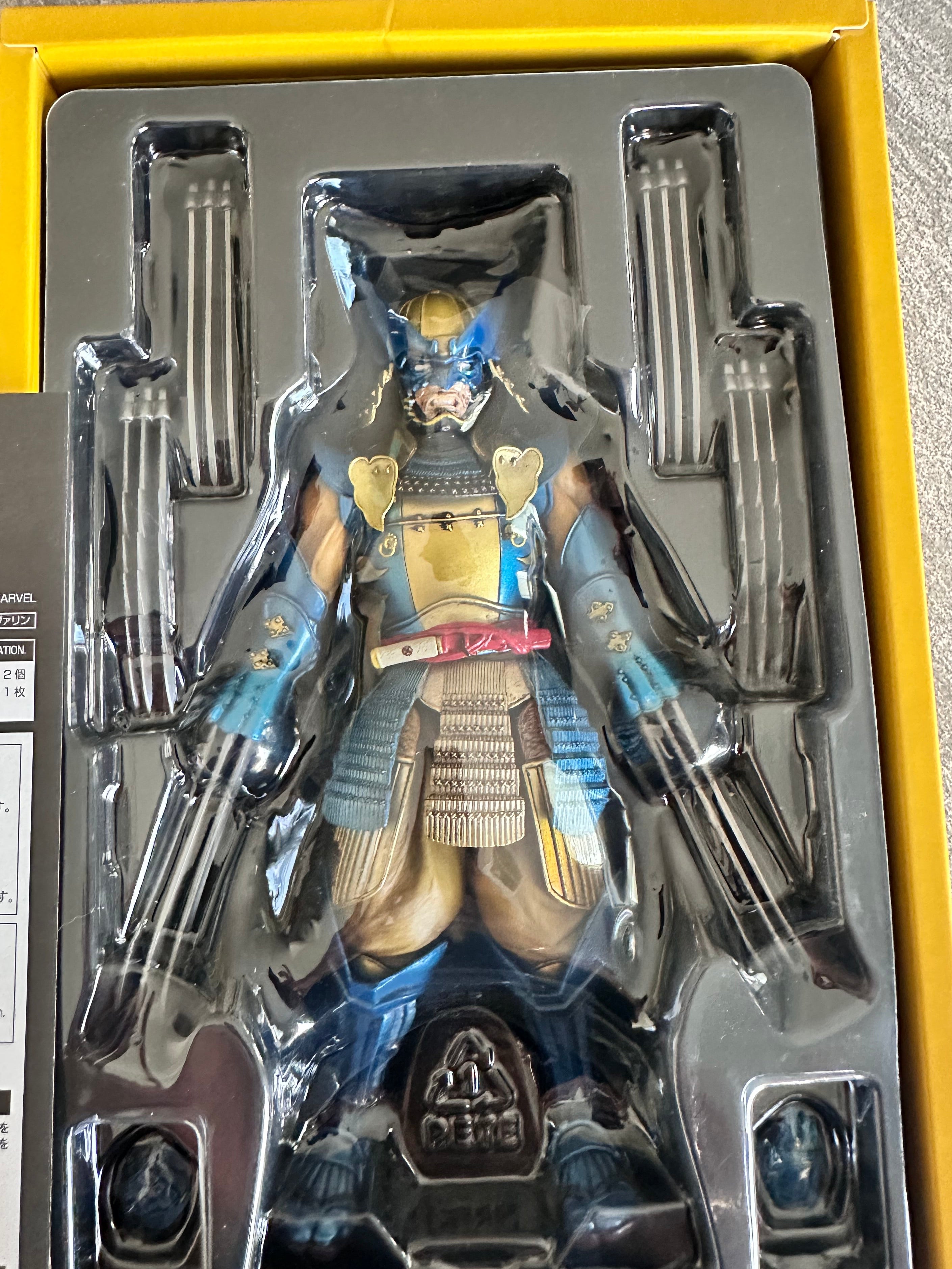 BANDAI MOVIE REALIZATION MARVEL MUHOUMONO WOLVERINE FIGURE Open Box Complete