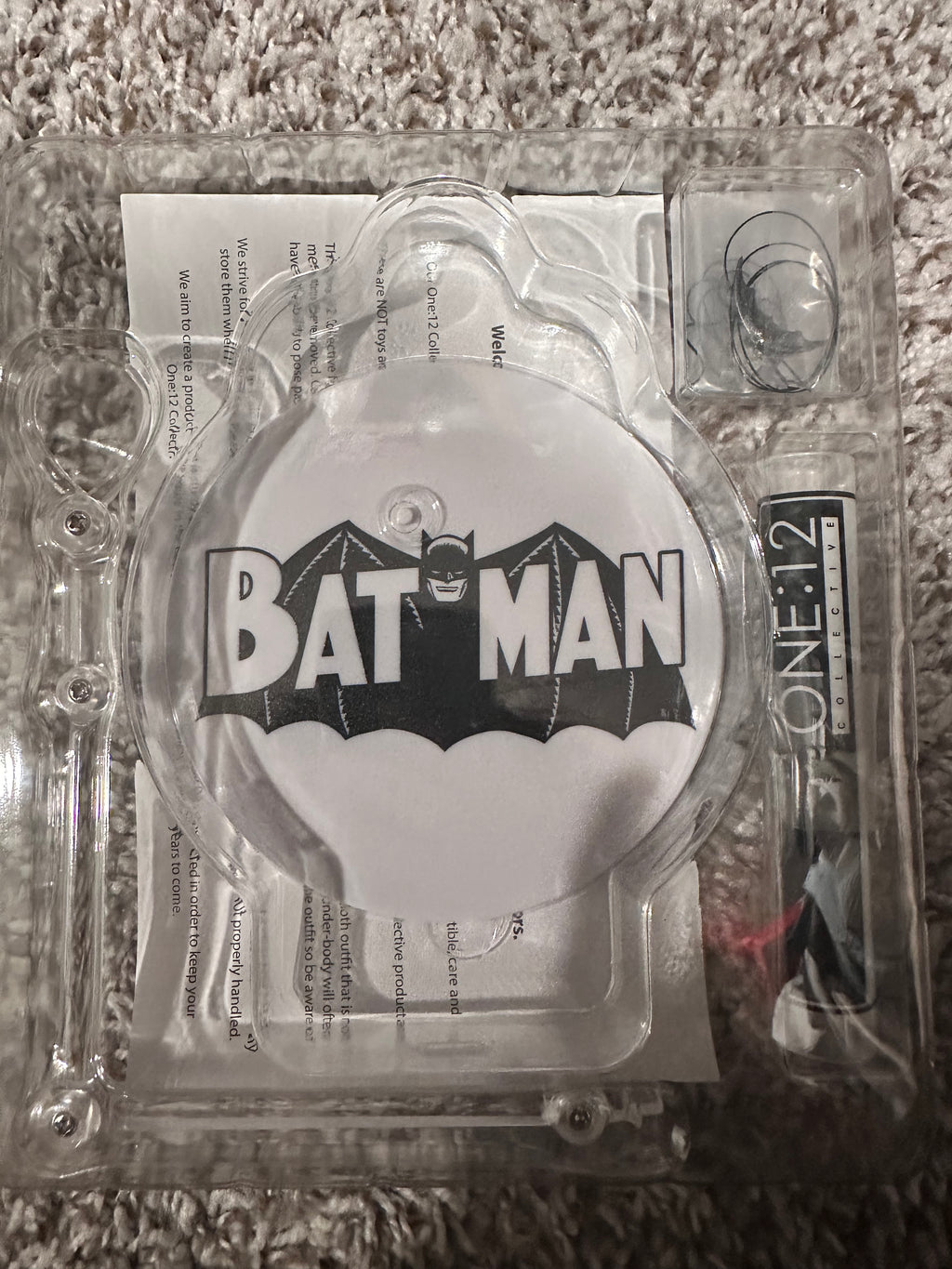 Mezco One:12 Collective Golden Age Batman Variant One Open Box Complete