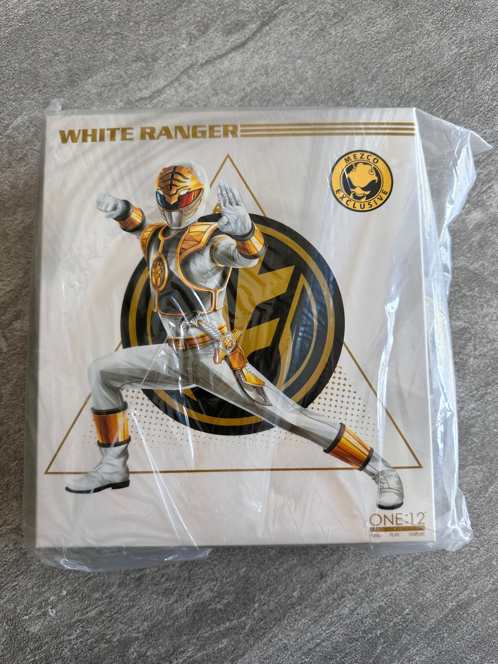 Mezco One 12 Mighty Morphin Power Rangers Exclusive White Ranger 1/12 New