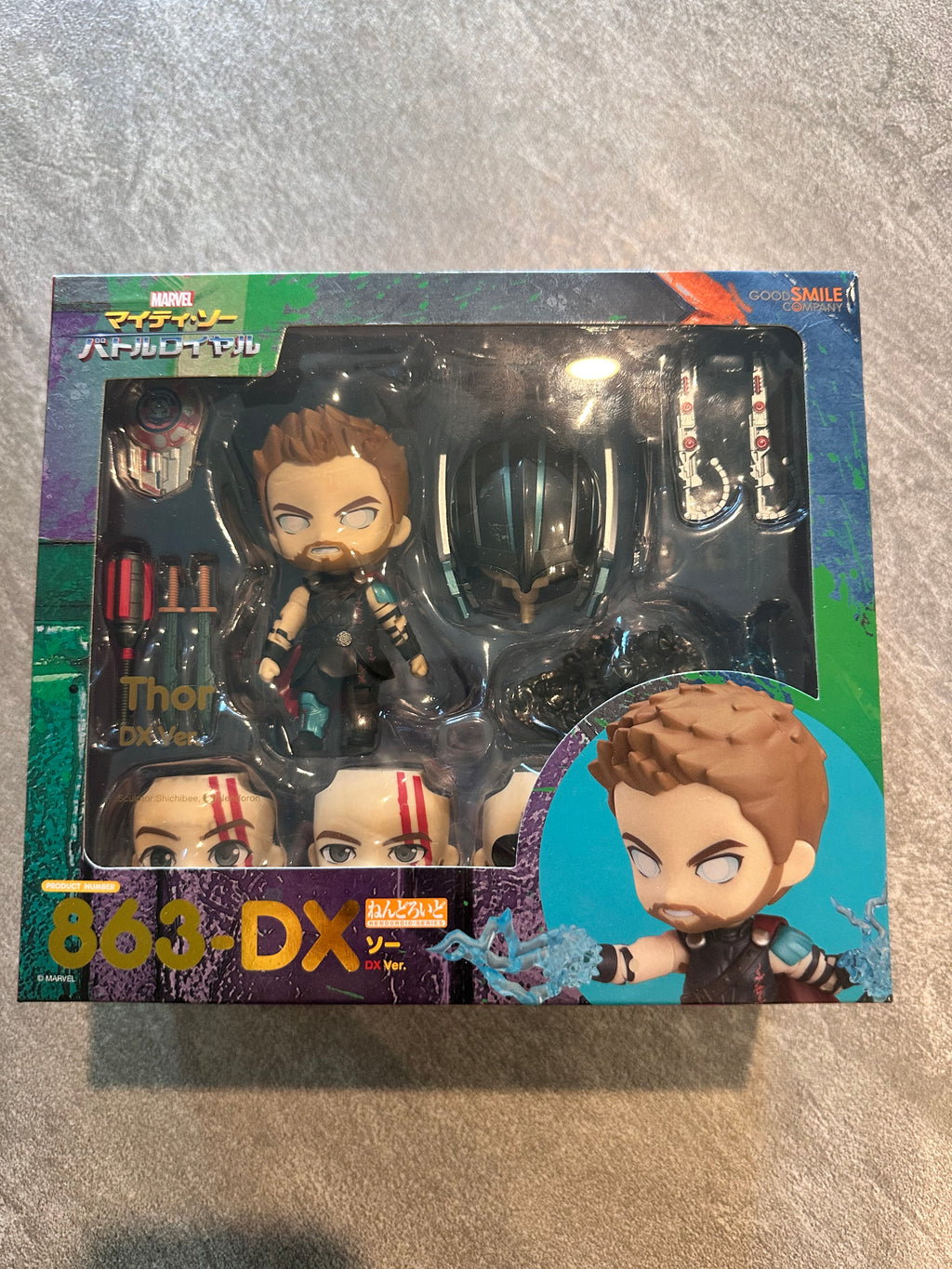 Goodsmile Thor Figure 863-DX Thor Open For Inspection Complete NIB
