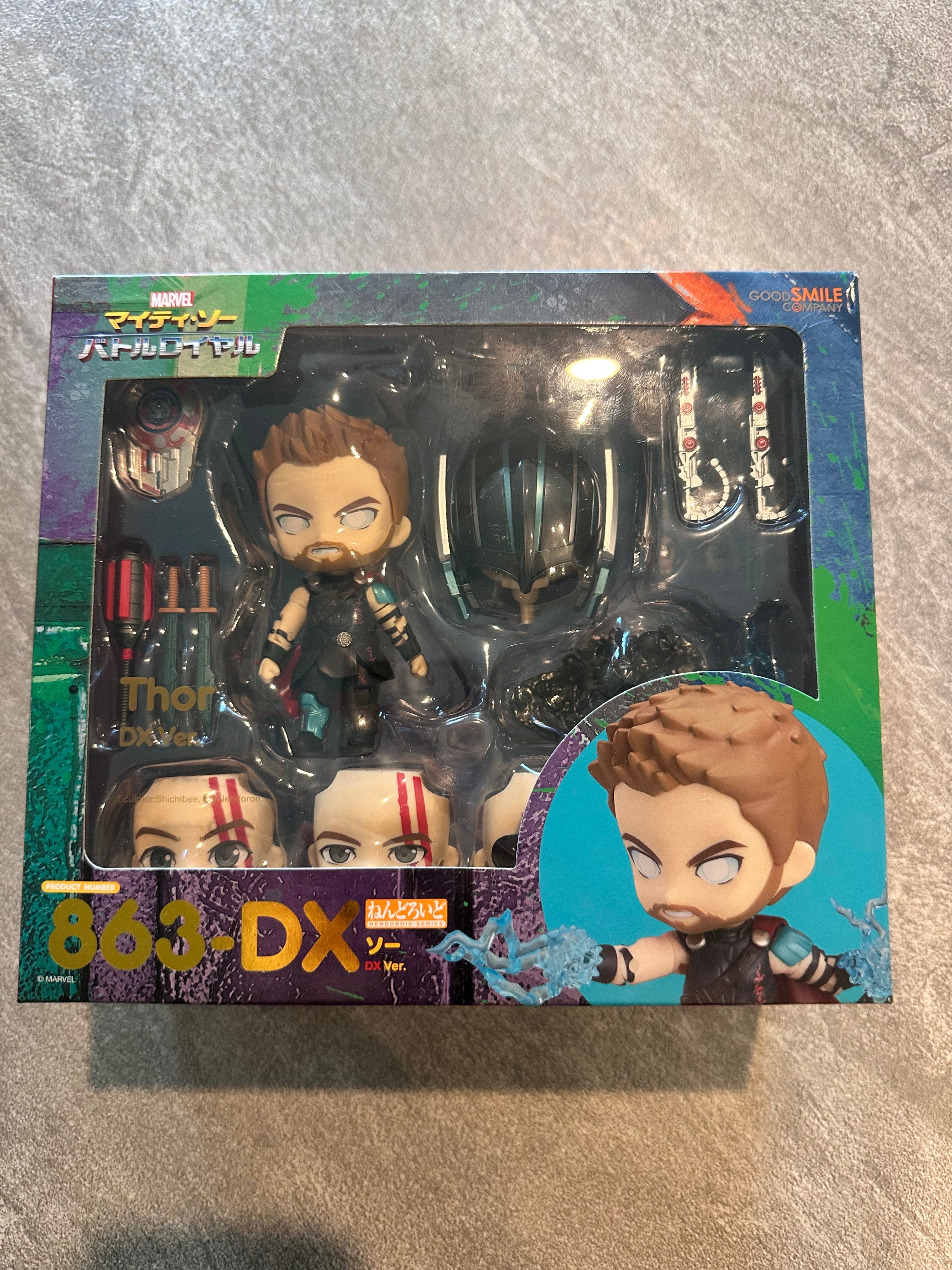 Goodsmile Thor Figure 863-DX Thor Open For Inspection Complete NIB